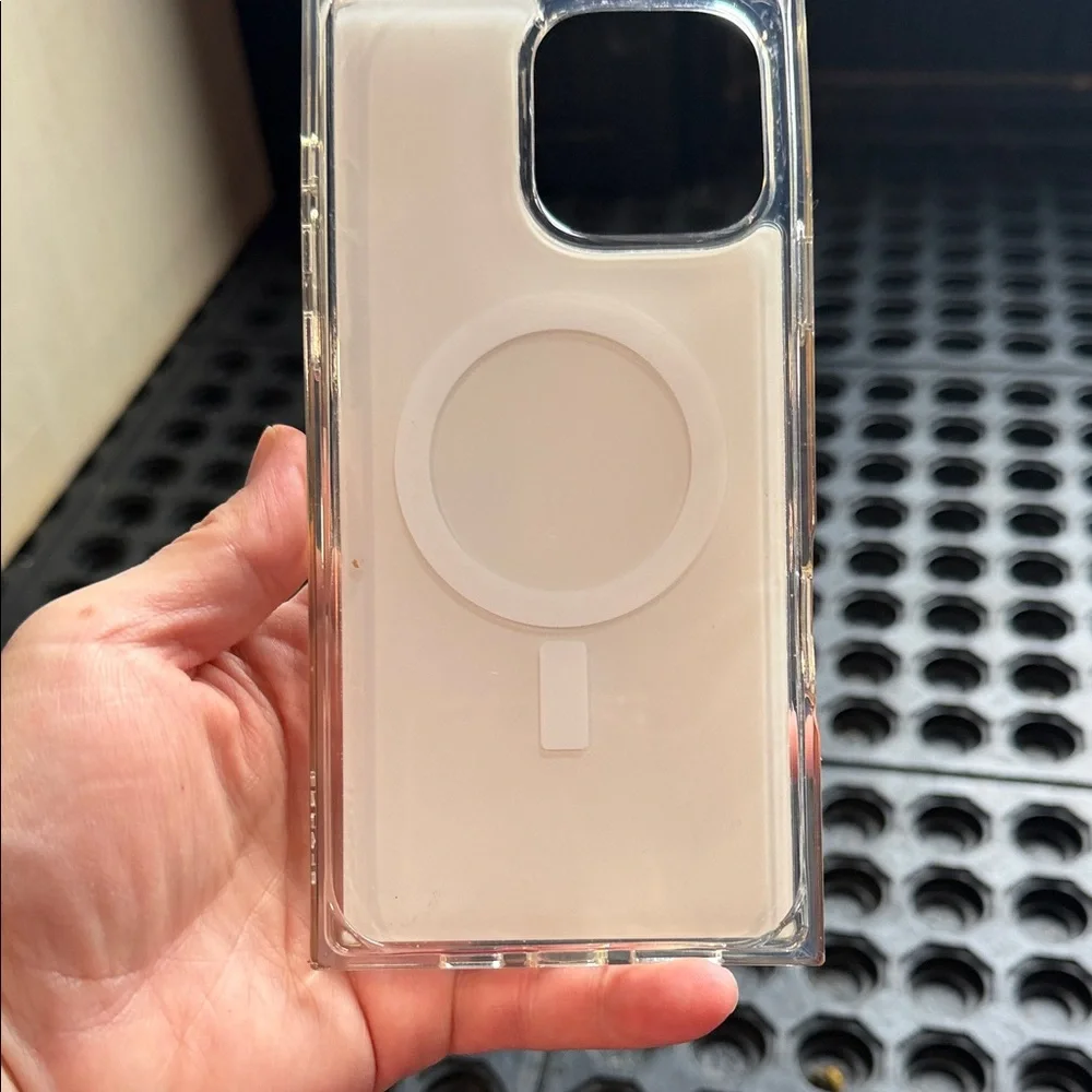 Flaunt Square brown Abalone phone case